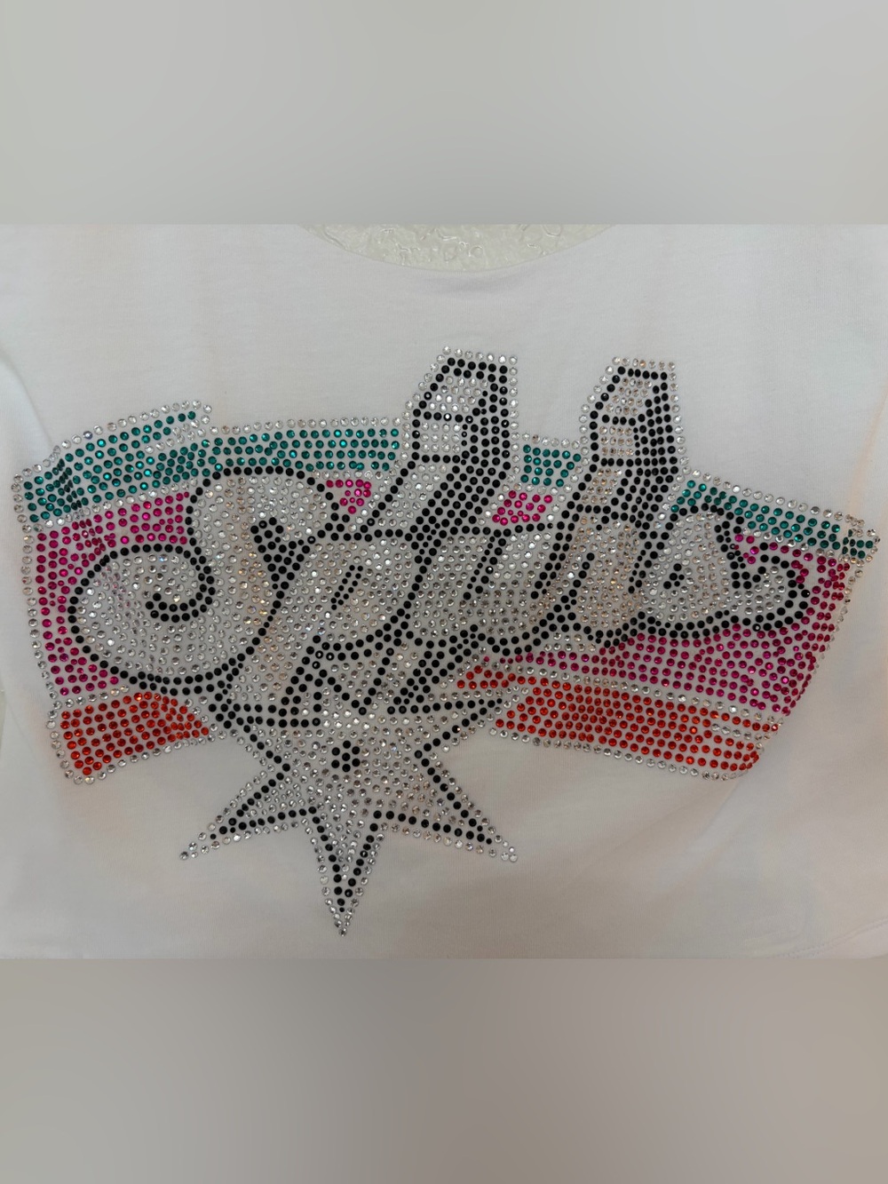NWOT Free Assembly Bedazzled Coyote San Antonio Spurs Tank Women's US Size Small